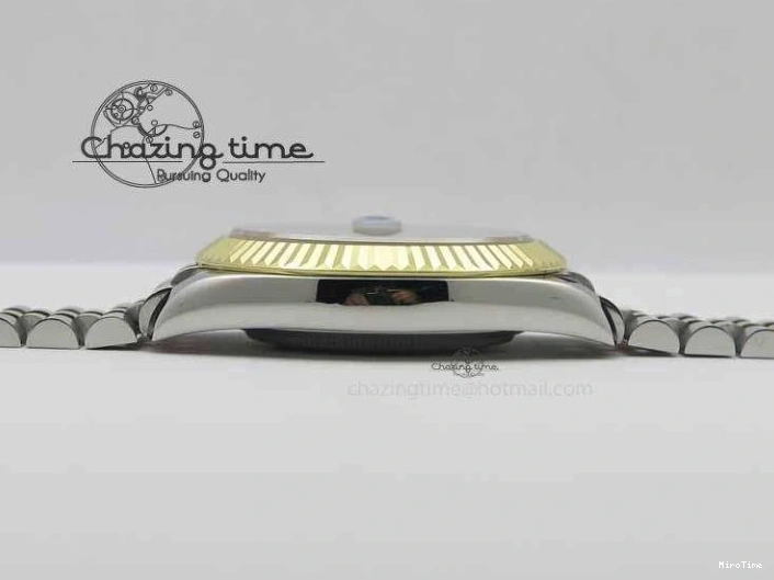 MiroTime 0324 DateJust II 41mm SS YG BP Maker Best Edition Black Roman Dial On Jubilee Bracelet A DailyWear 3665